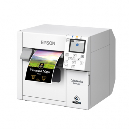 Epson ColorWorks C4000 4.0" Wide Colour Barcode Label Printer for On-Demand Colour Labels