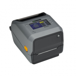 Zebra ZD621R UHF RFID Printer, 8 dots/mm (203 dpi), colour display, RTC, UHF RFID, USB, USB Host, RS232, BT, Ethernet, Wi-Fi, grey